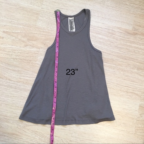 Free People Racer Back Ribbed Tank - Picture 5 of 6